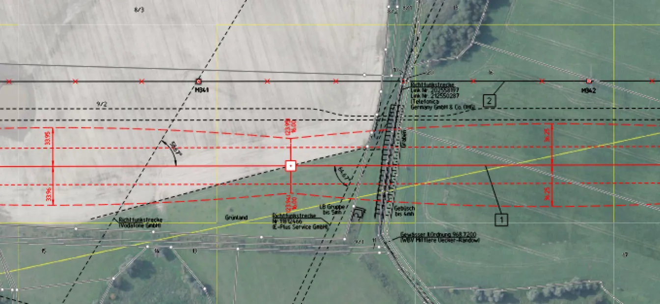 Planung einer Freileitung